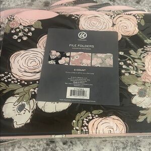 Floral Design File Folders 24